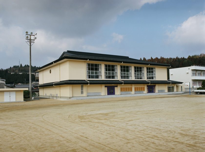 明智小学校屋内運動場‐2